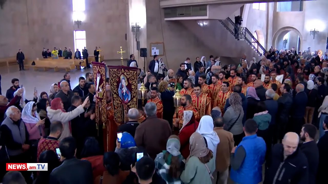 Վարչապետ Նիկոլ Փաշինյանը մասնակցում է Սուրբ Ծննդյան պատարագի՝ Երևանի Սուրբ Գրիգոր Լուսավորիչ մայր եկեղեցում: